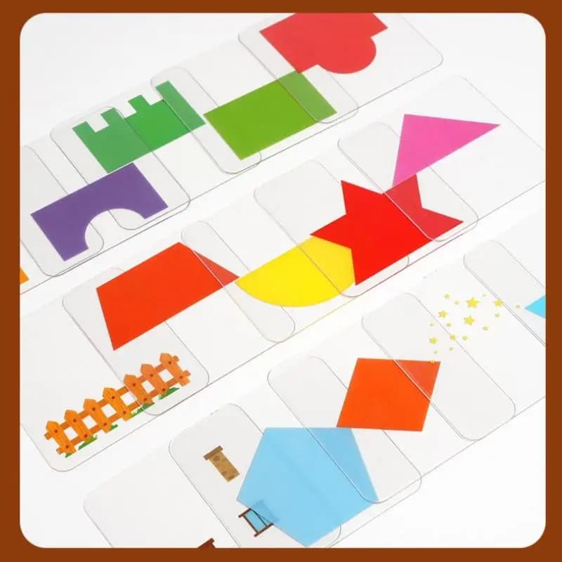 Wooden House Design Puzzle Game