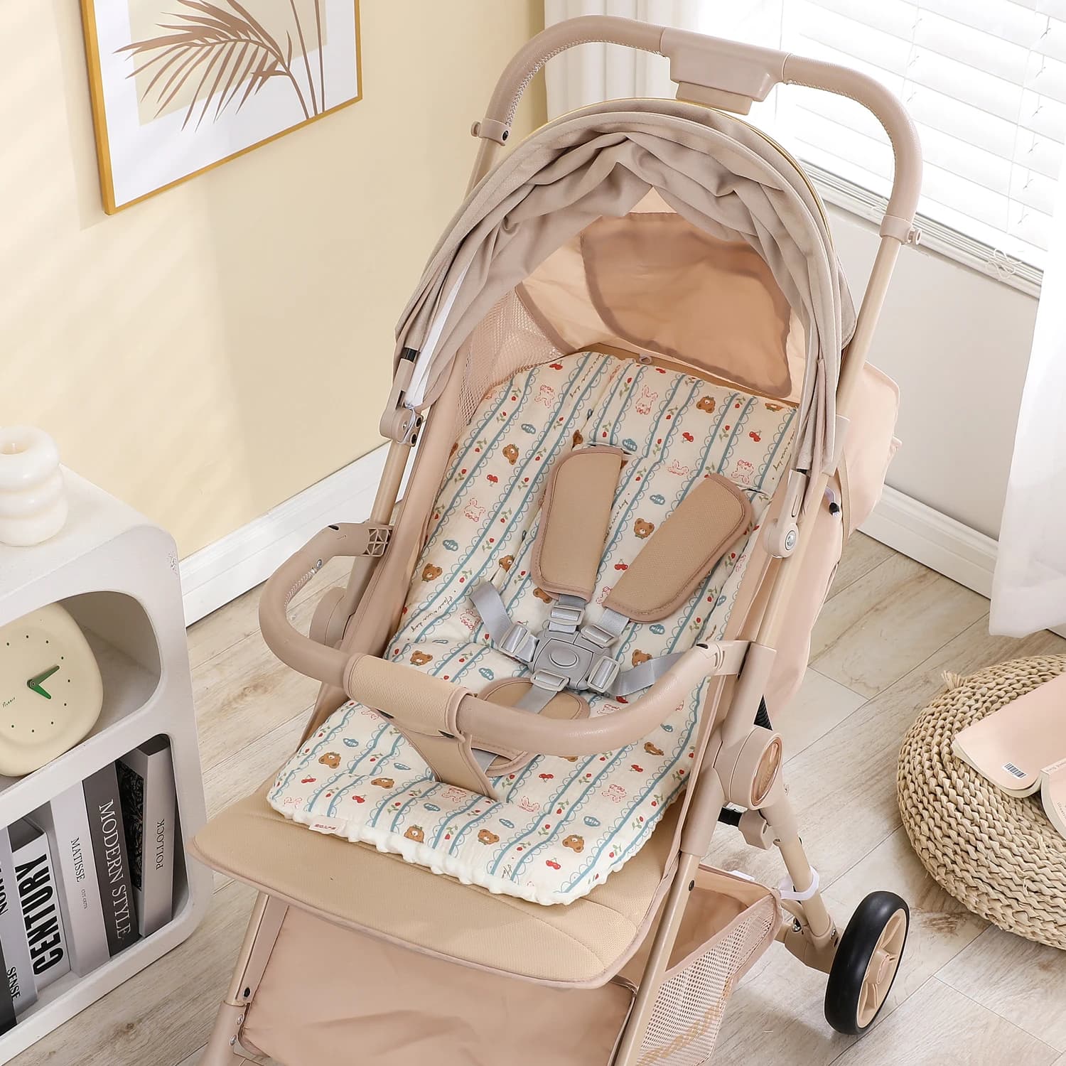 Stroller Seat Cushion Soft Mattress Pad