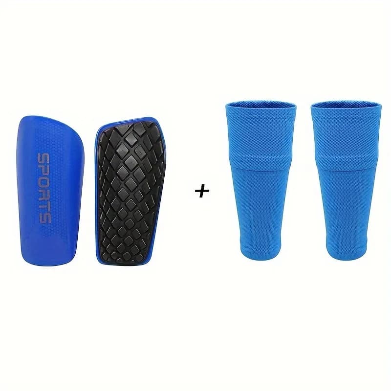 Sports Set Soccer Shin Guard Leg Cover Independent Pocket Anti-Drop Elastic Breathable Unisex Football Protective Gears