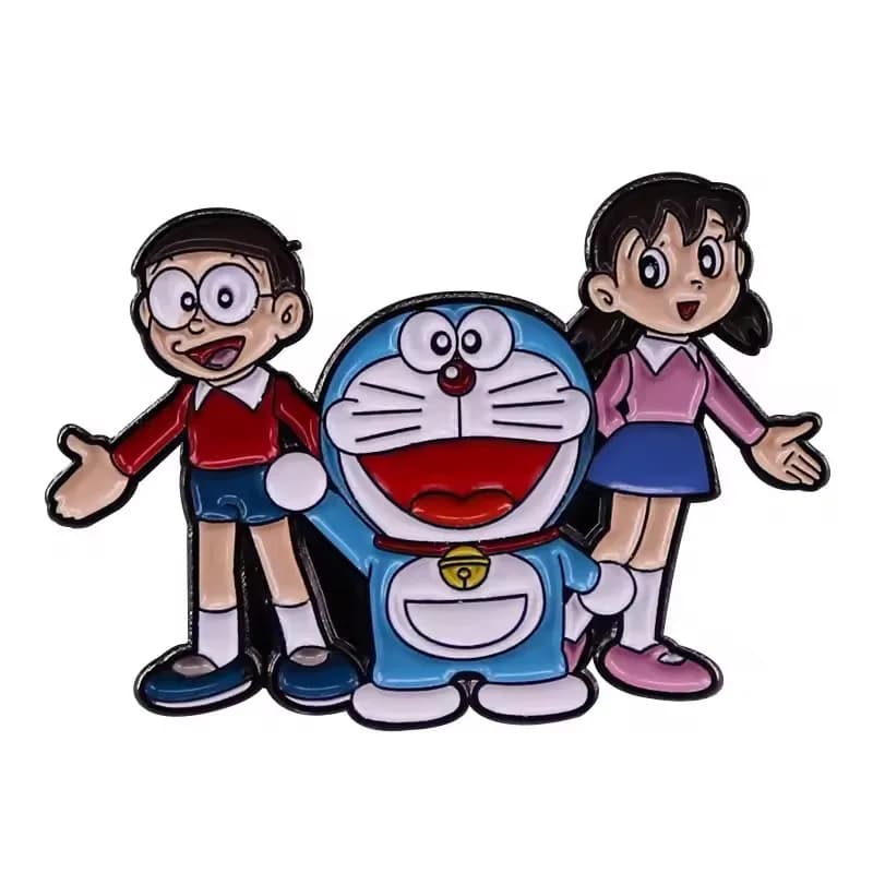 Animation Cartoon Enamel Pins Cartoon Brooch Clothes Backpack Lapel Badges Fashion Jewelry Accessories For Friends Gifts