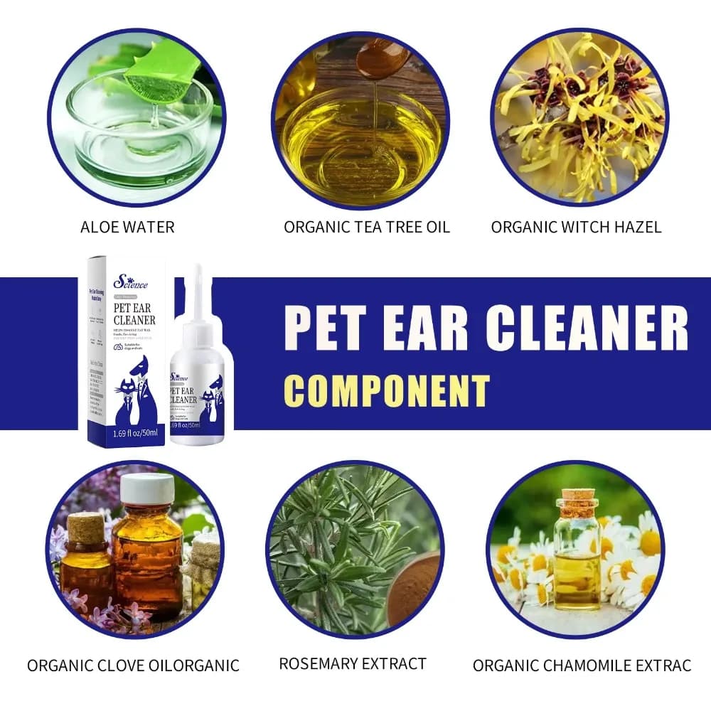 Dog Ear Wipes for Cleaning & Odor Removal