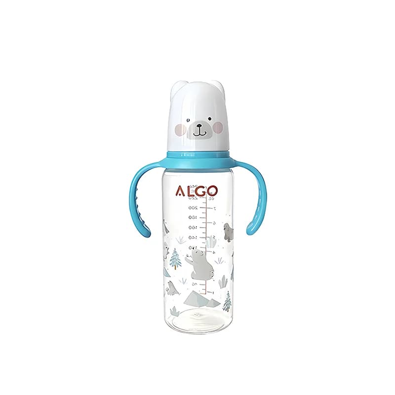 240ml Baby Bottle with Handle, Easy to Clean, Feeding Accessory for Children, Suitable for Various Occasions