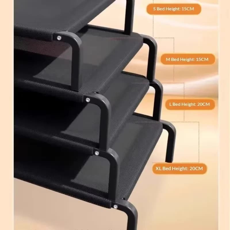 Elevated Breathable Dog Bed