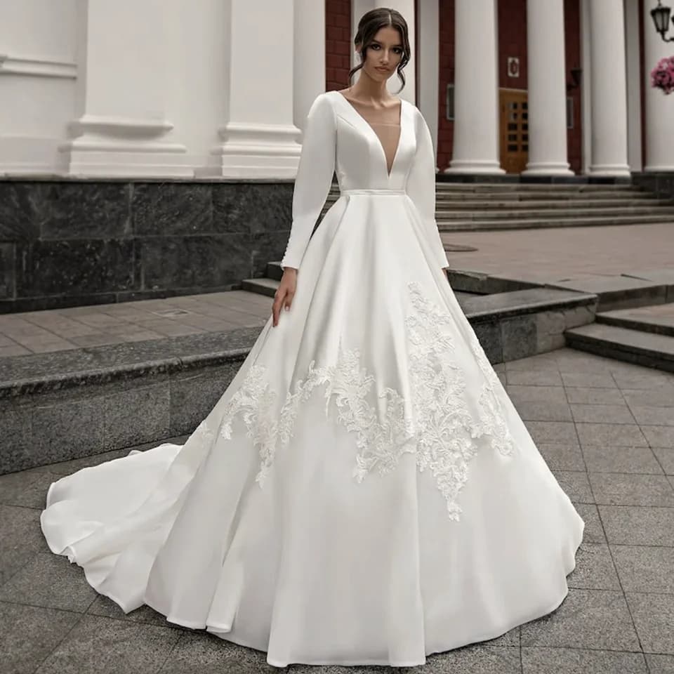 Wedding Dresses For Women Wedding Dress vestido de noiva casamento  Bridal Gown Elegant  vestido de novia 2026 فساتين السهرة