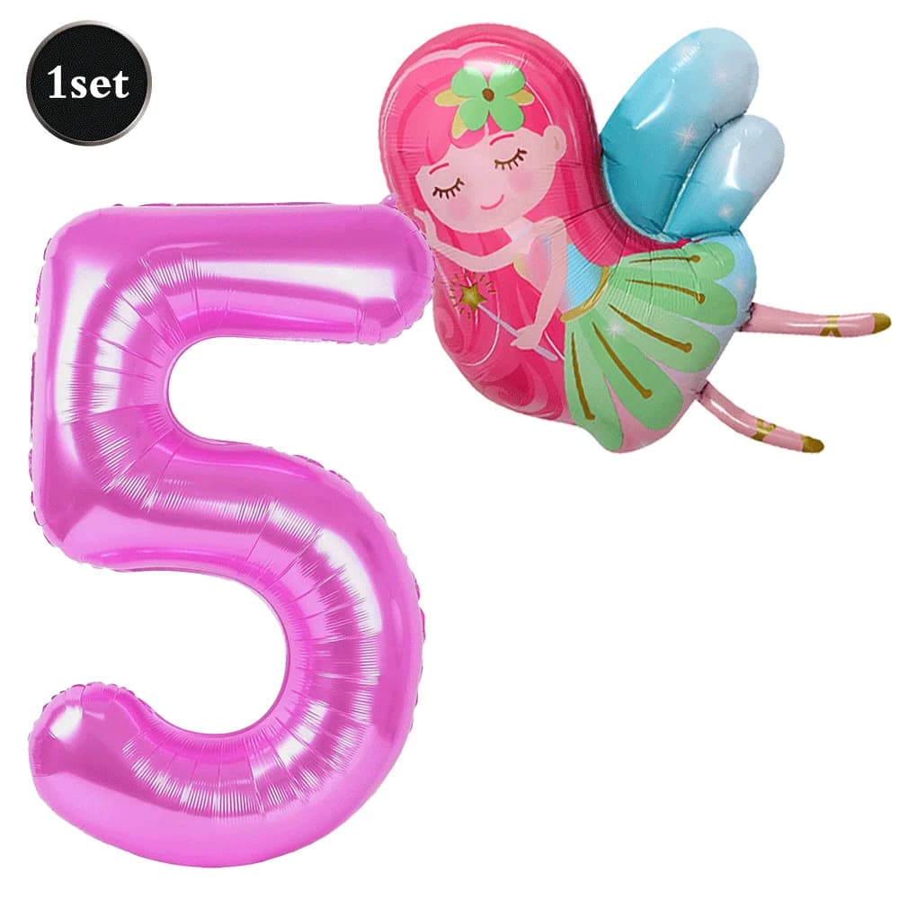 Fairy First Birthday Party Decorations Set