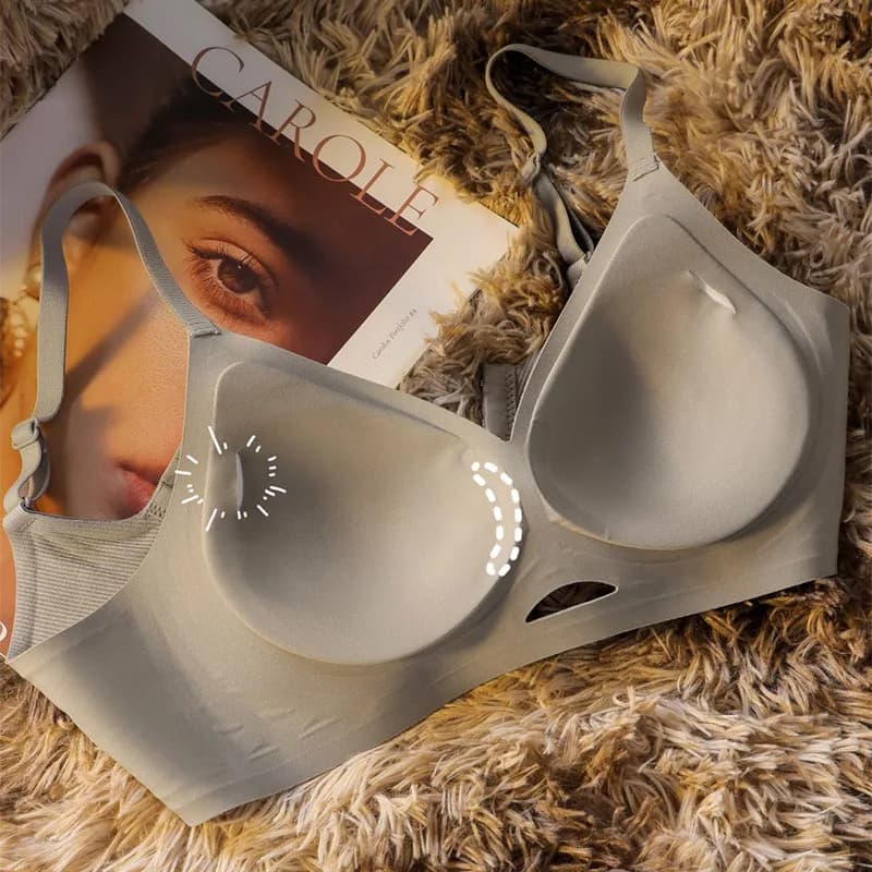 Seamless Wire-Free Push-Up Bra
