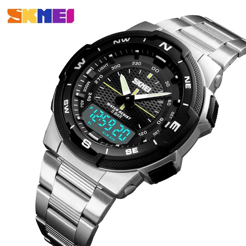 Men's Luxury Waterproof Stainless Steel Quartz Watch