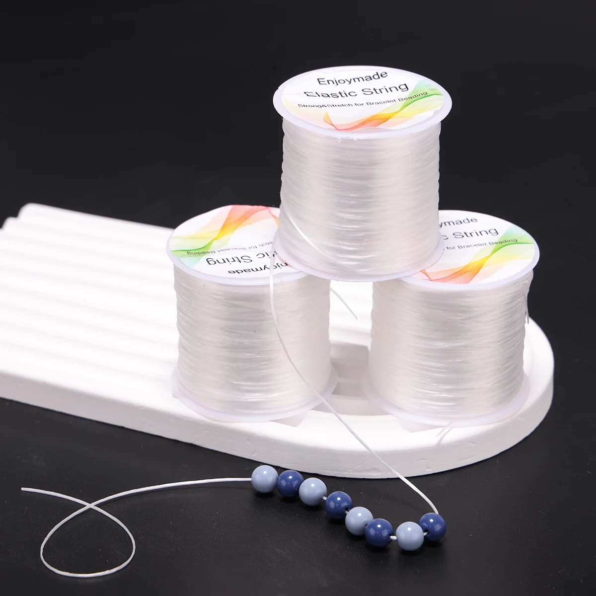 Elastic Bracelet Cord Stretch Beads