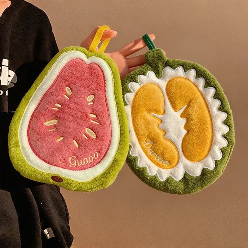 Absorbent Coral Fleece Hand Towel