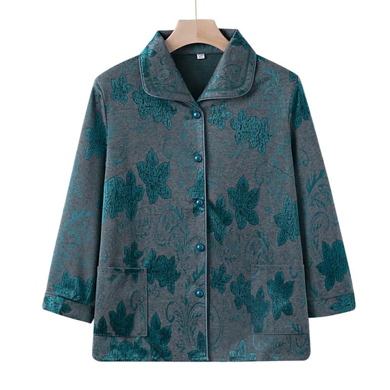 Vintage Printed Cardigan Jacket