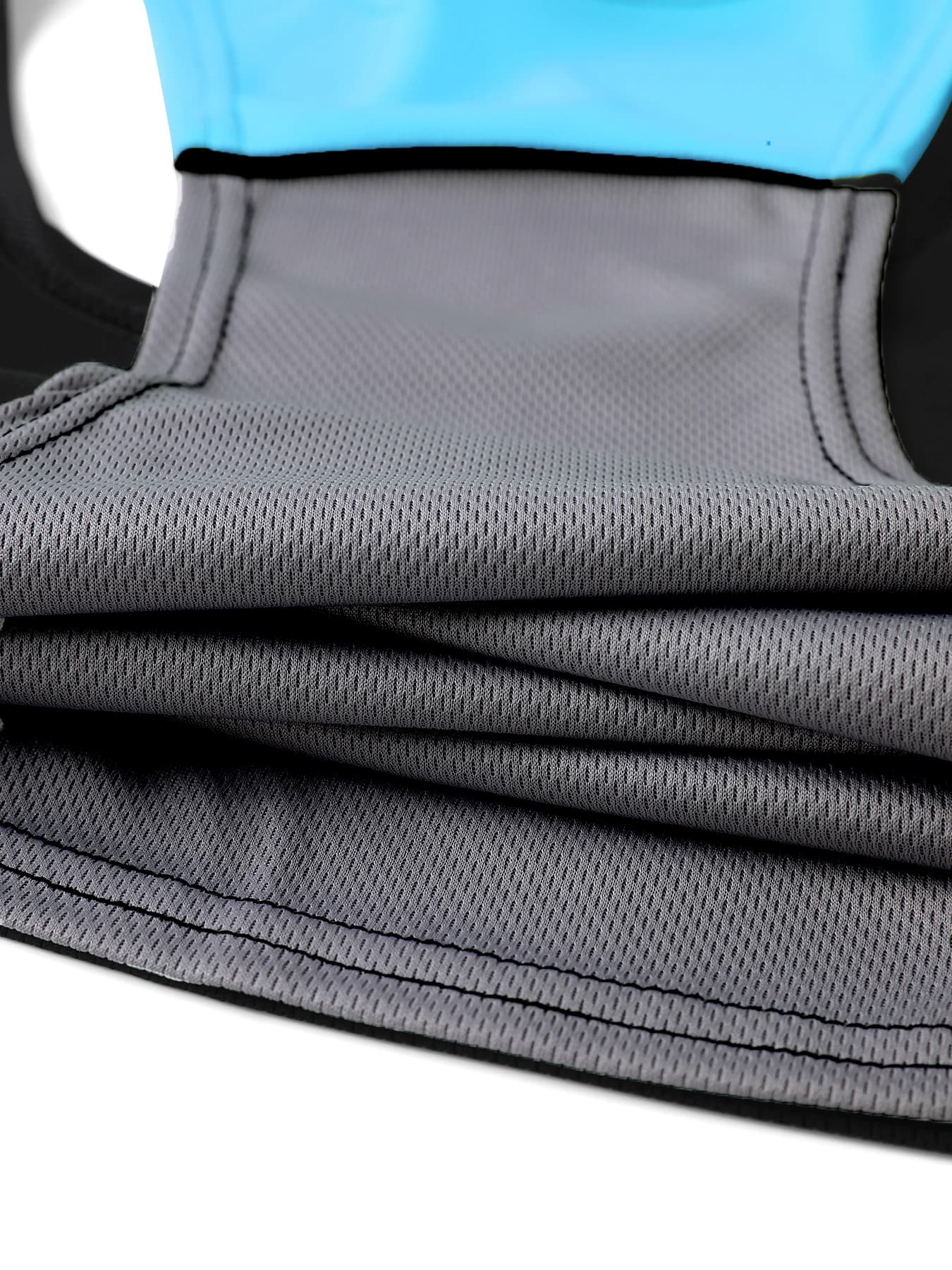 Sports vest, men's fitness quick drying vest, muscle iron, American style stretch splicing, running narrow shoulder racerback ve