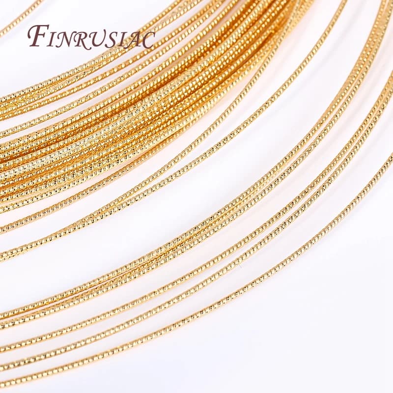 Gold-Plated Copper Beading Wire