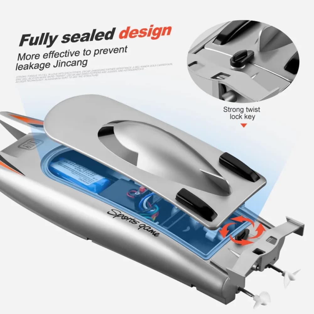 Dual Motor RC Speed Boat