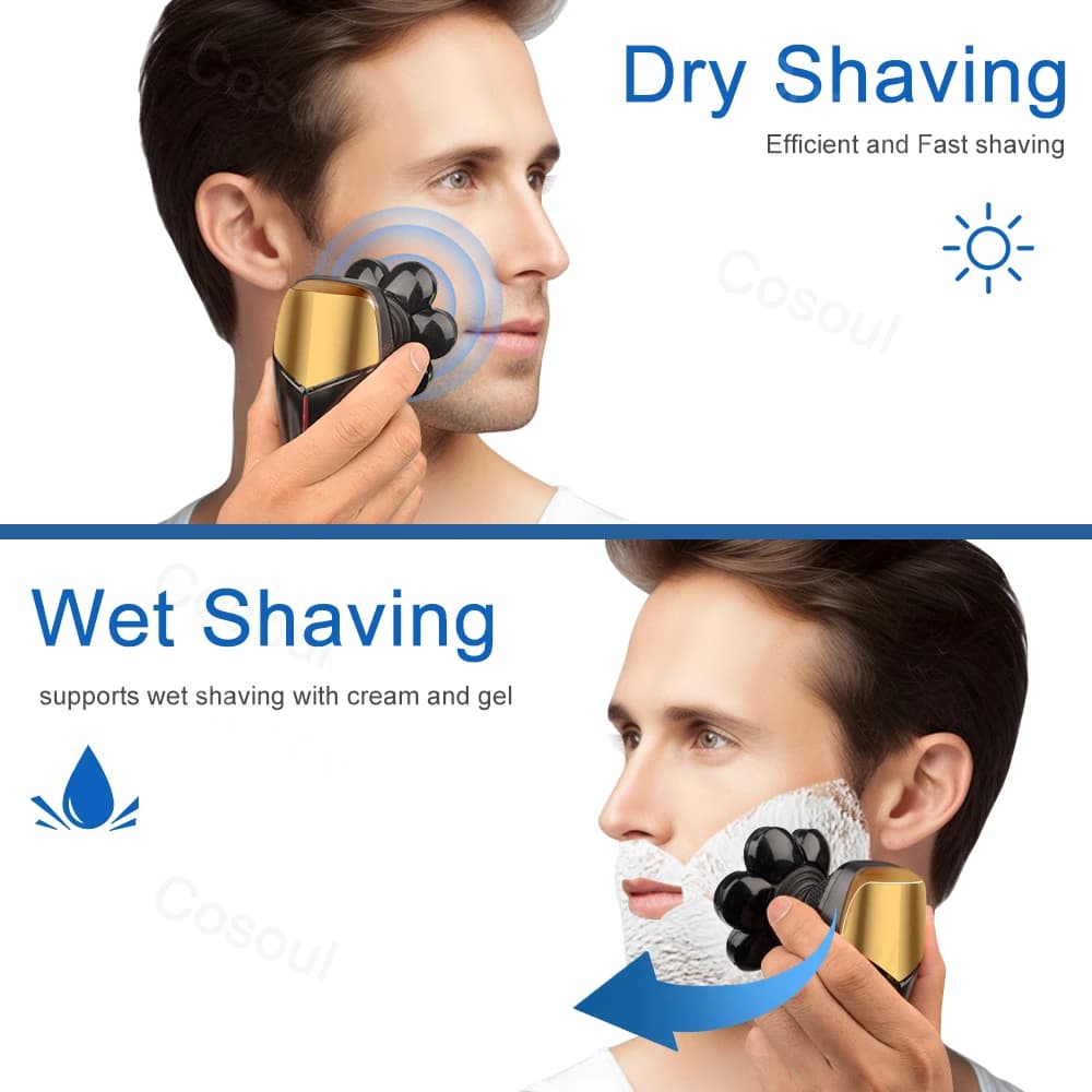 5-in-1 Electric Head and Beard Shaver