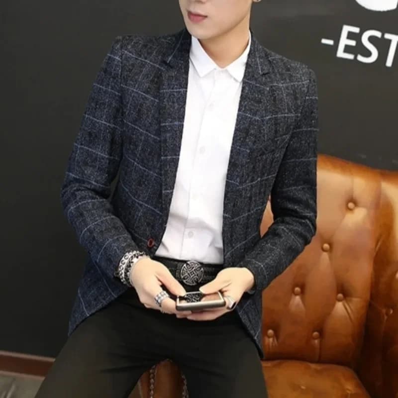 Men's Casual Grunge Spring Jacket