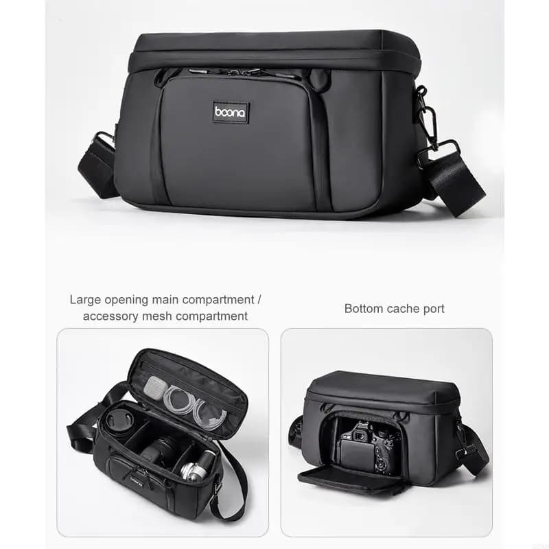 Crossbody Camera Bag with Adjustable Strap