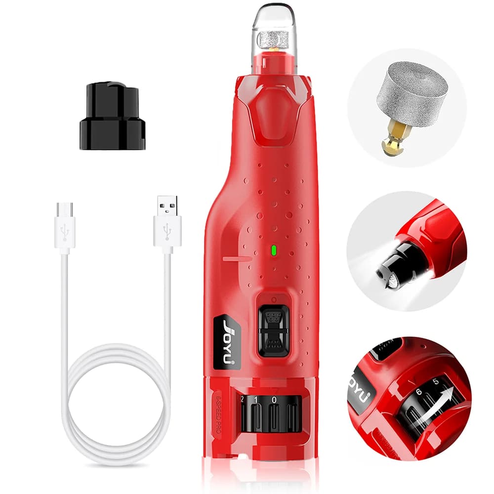 Dog Nail Grinder with LED Light