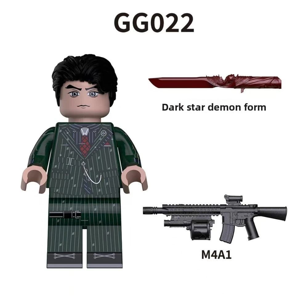 Delta Force Game Figure Hudson Delta Peripheral Model Assembling Building Blocks Desktop Decoration Ornaments Birthday Gift Toys