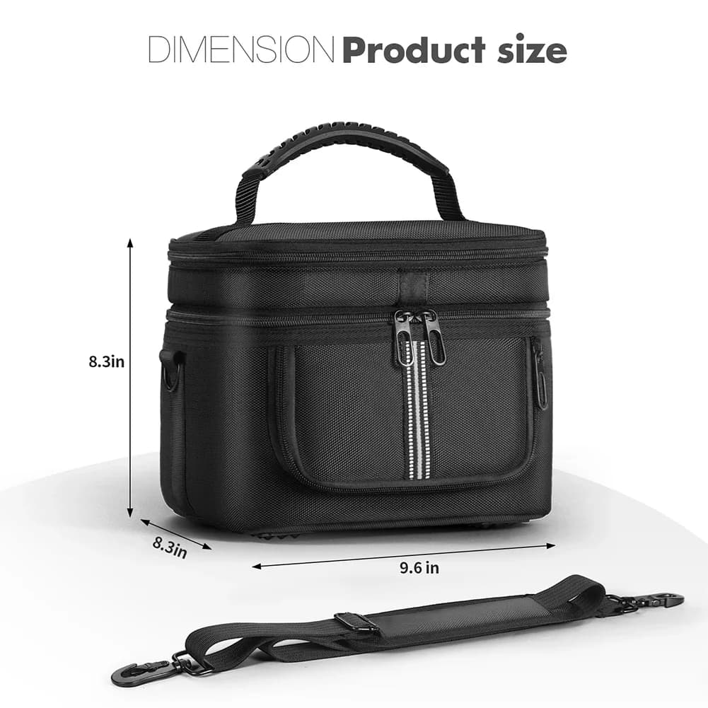 Carrying Case for Ecoflow Delta 3 Plus/Solar Generator Delta 2 Portable Power Station Bag for Ef Ecoflow River 2/2 PRO/2 Max