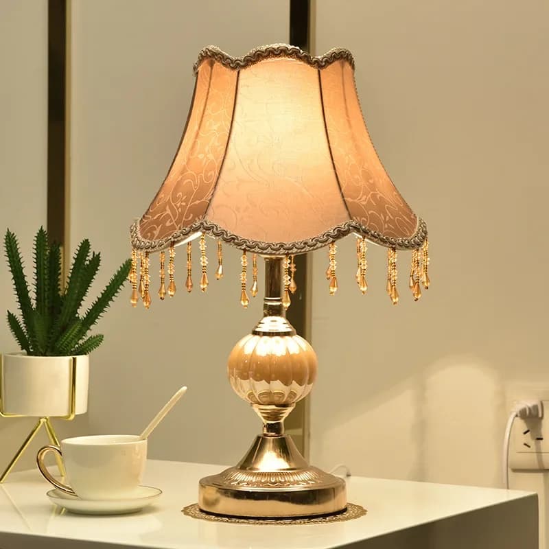 European Bedside Touch Lamp