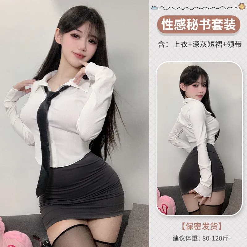 Women's Professional Shirt And Skirt Set