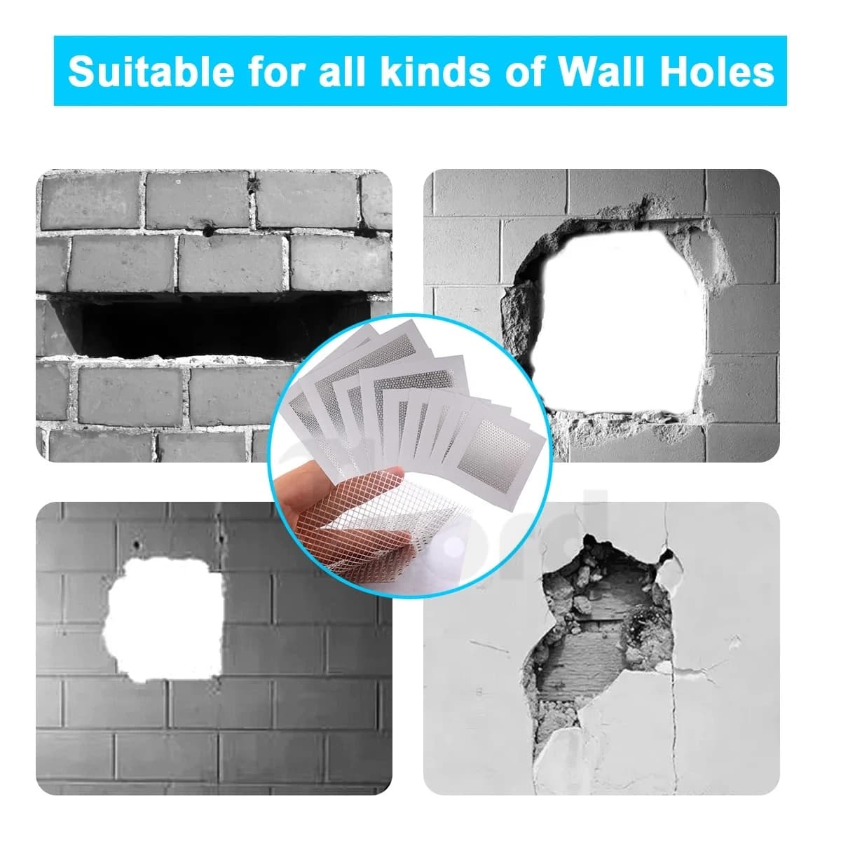 Drywall Repair Patch Kit 3 Piece