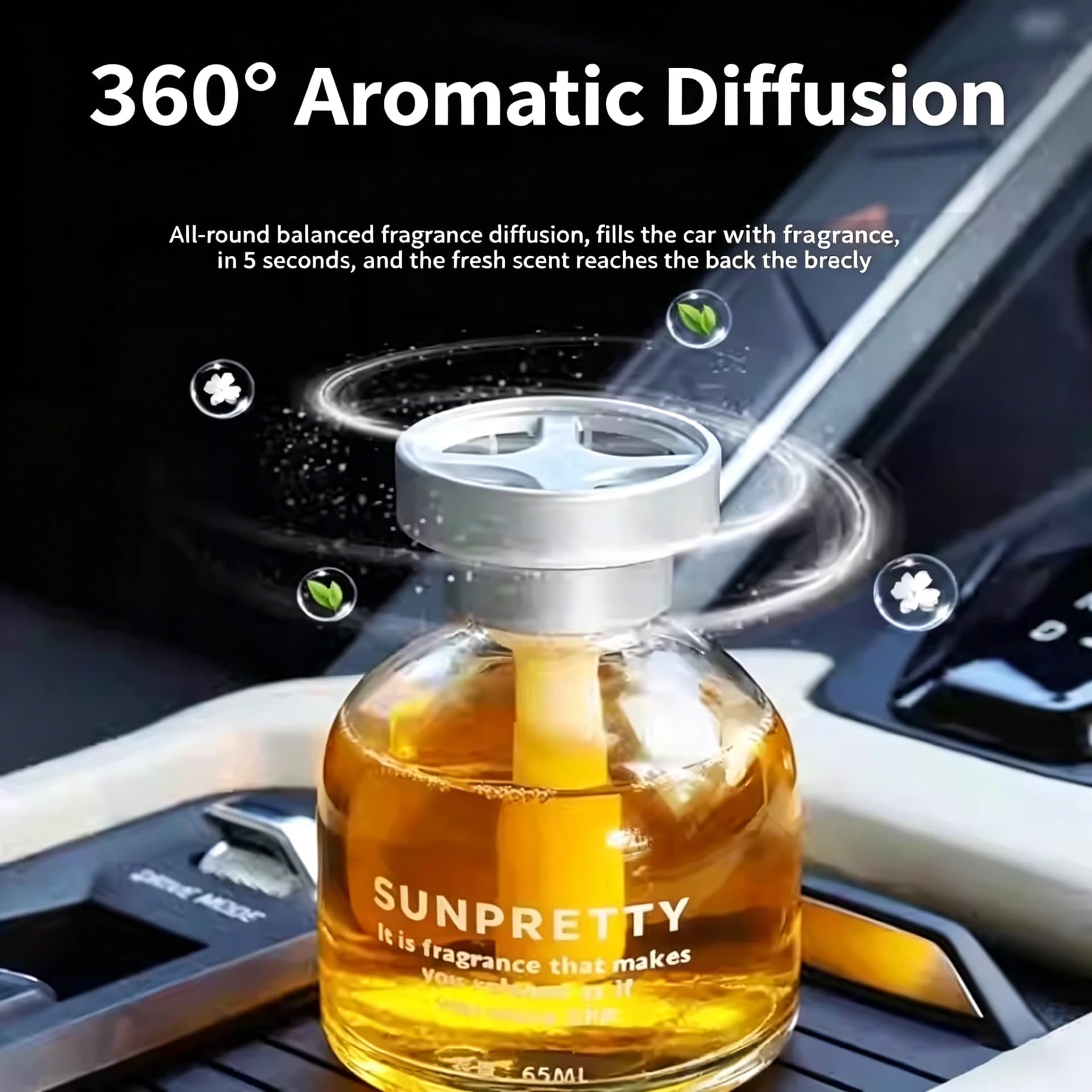 Car Air Freshener Essential Oil Diffuser