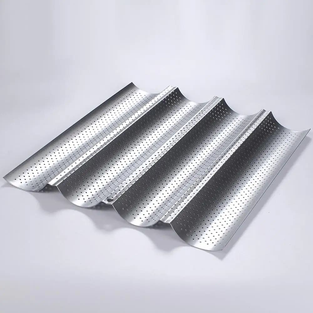 Perforated Baguette Baking Pan