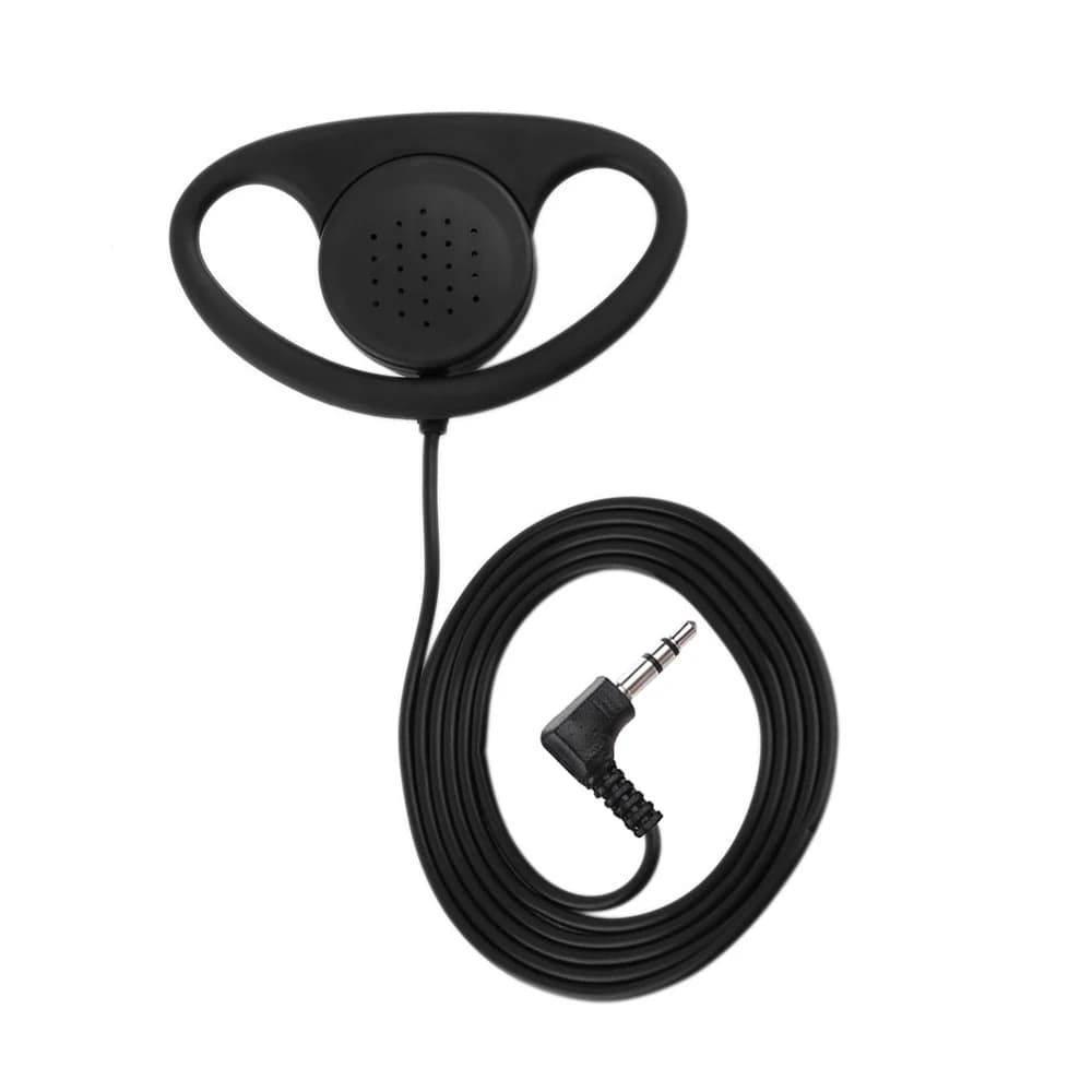 Single-Ear Clip-On Headphones with 3.5mm Jack