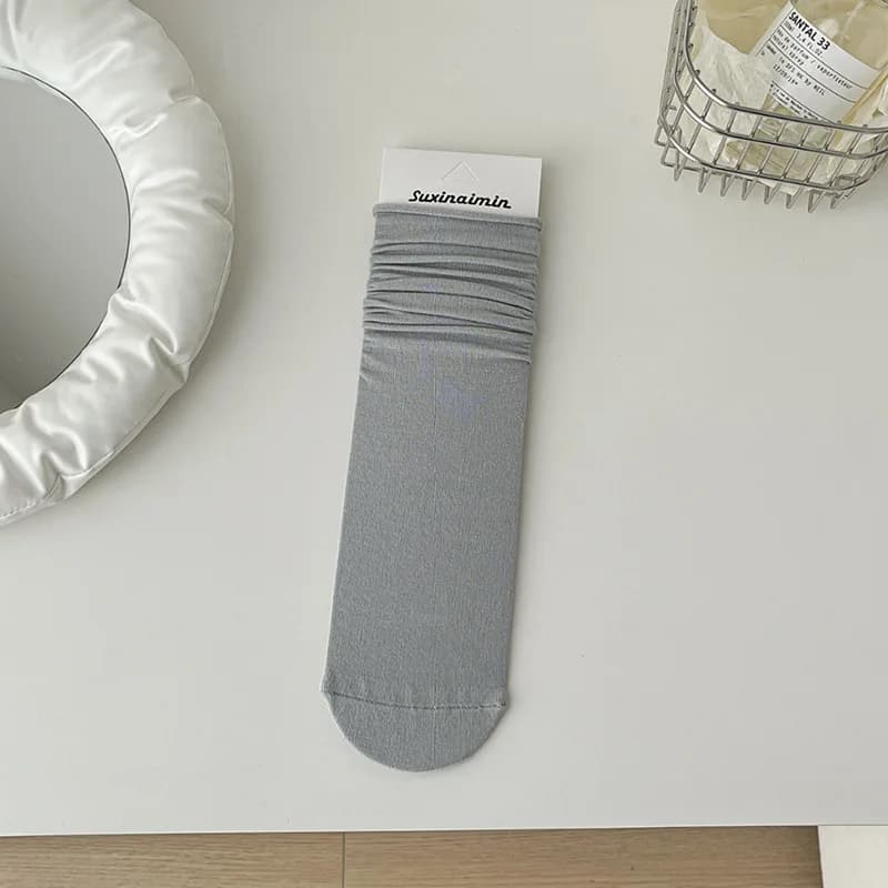 Women's Breathable Cotton Long Socks