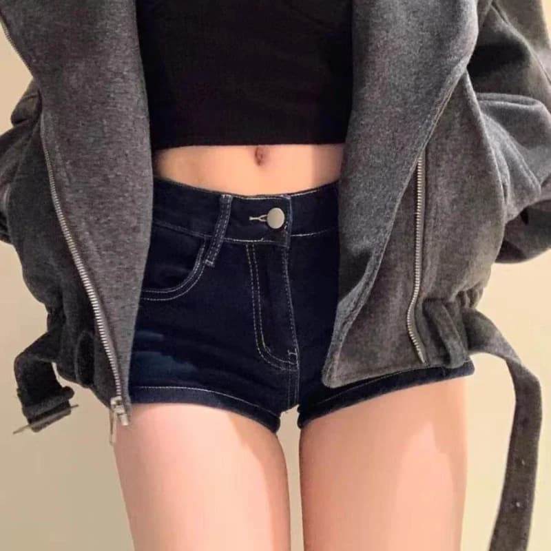 Women's Slim Fit Denim Shorts