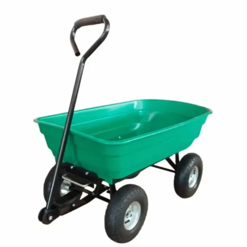 Heavy Duty Collapsible Steel Frame Wheelbarrow