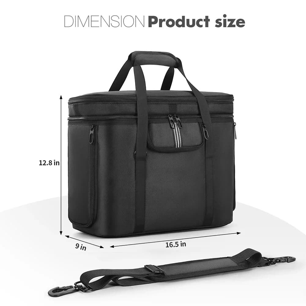 Carrying Case for Ecoflow Delta 3 Plus/Solar Generator Delta 2 Portable Power Station Bag for Ef Ecoflow River 2/2 PRO/2 Max
