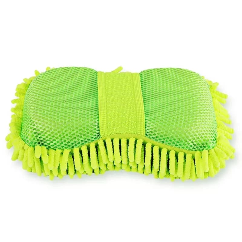 Microfiber Car Wash Sponge & Detailing Brush Set