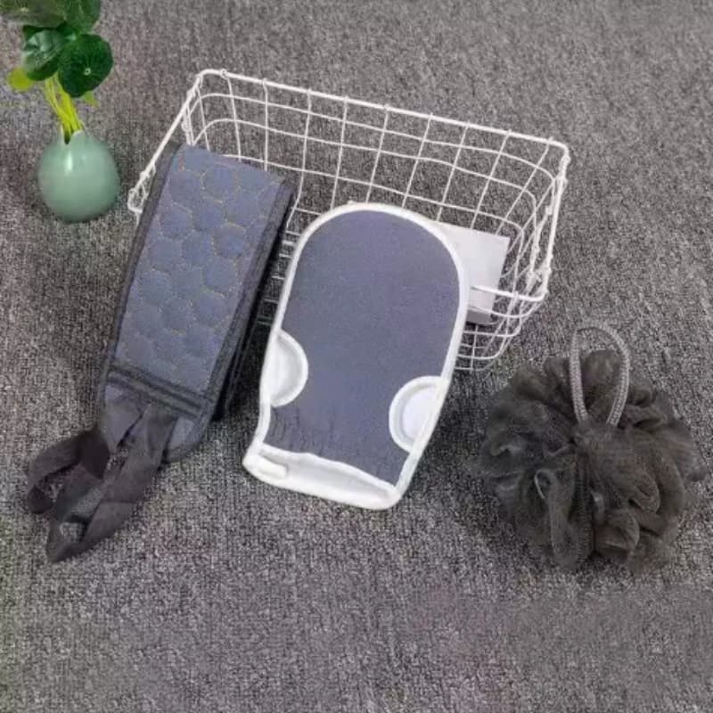 Thickened Bath Towel Three Piece Set