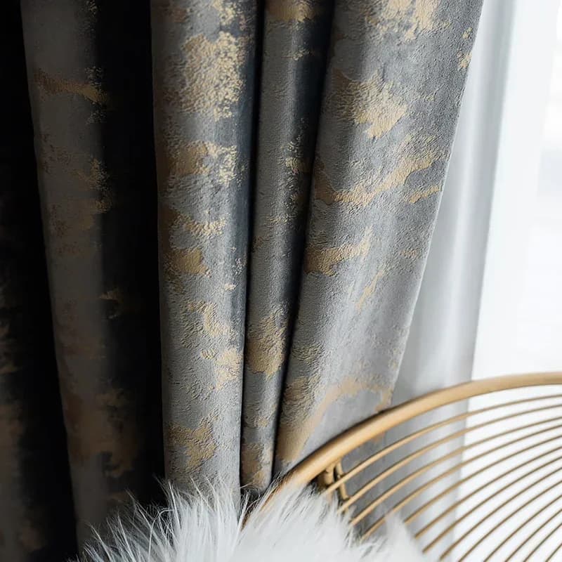 Blackout Velvet Curtain Panel