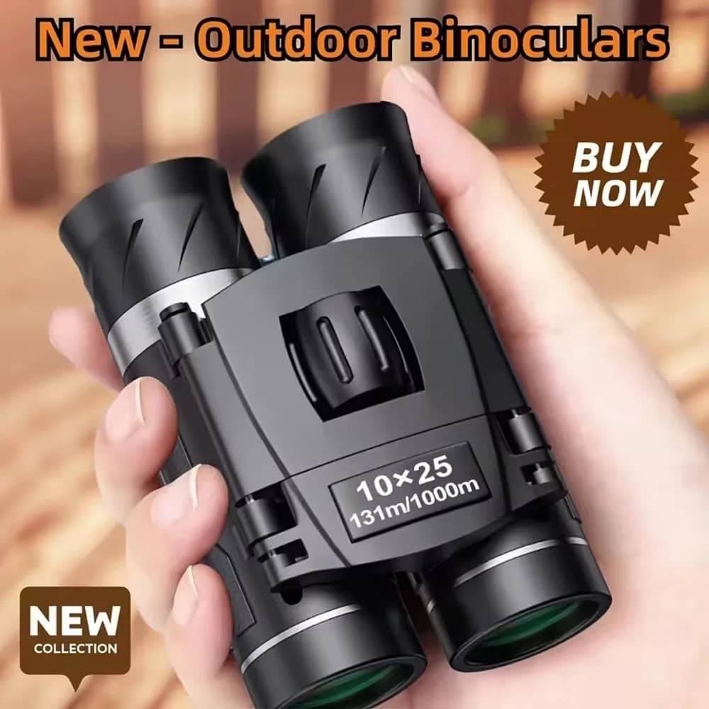 Outdoor 10x25 Binoculars for Camping and Hiking