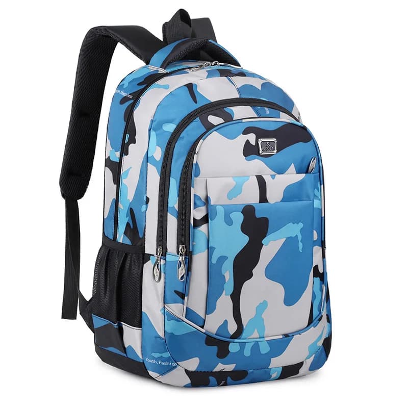 Backpack Men's Fashion Junior High School High School College Student Schoolbag casual Travel double shoulder bags 2026 on sale