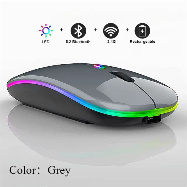 Wireless Bluetooth Rechargeable Gaming Mouse