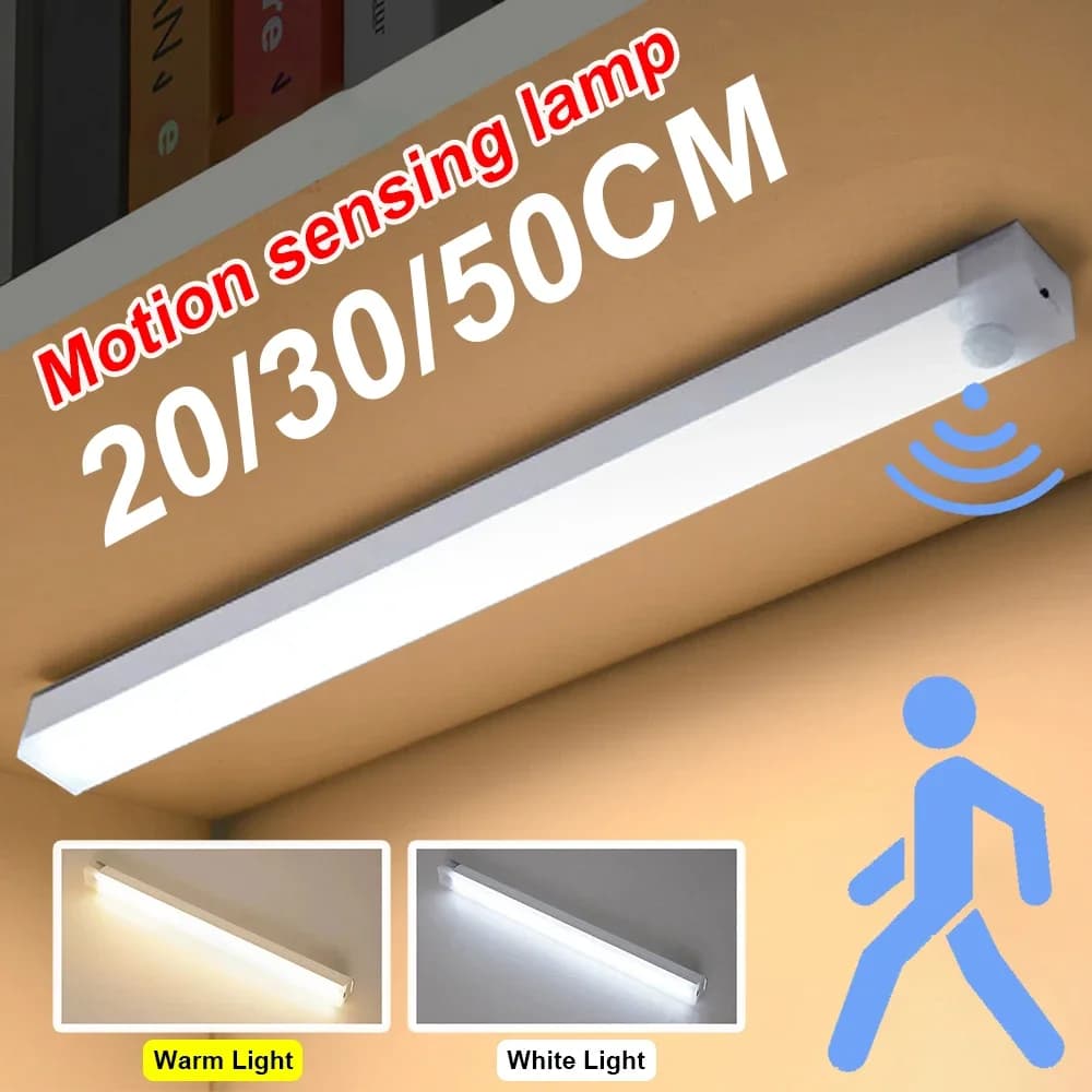 LED Motion Sensor Night Light Rechargeable