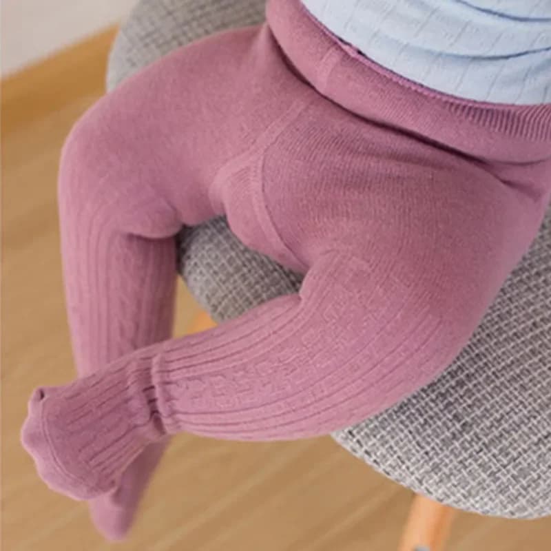 Baby Cotton Leggings Tights 0-24 Months