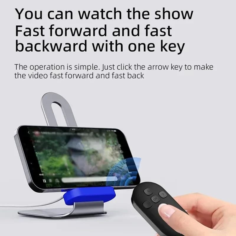Bluetooth Remote Camera Video Controller Universal Remote Control For Tiktok Movie Page Turning For iPhone Android Mobile Phone