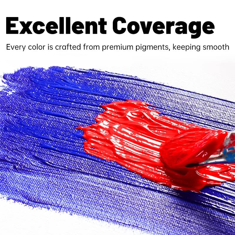 Acrylic Paint Set 24 Colors Water-Proof