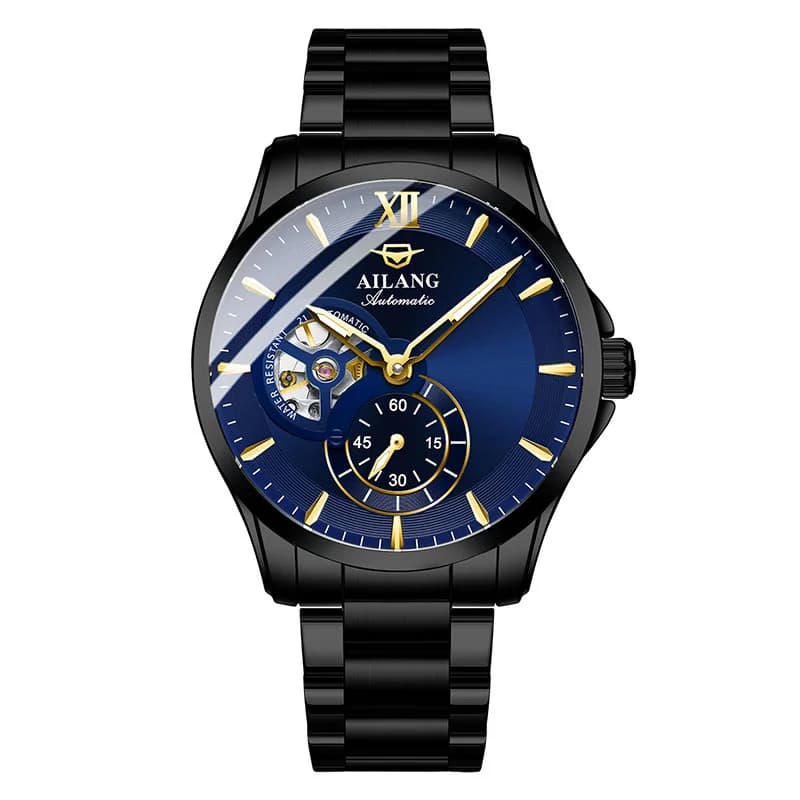 Watches for Men Tourbillon Skeleton Luminous Luxury Mechanical Self Winding Men's Wrist Watch Waterproof