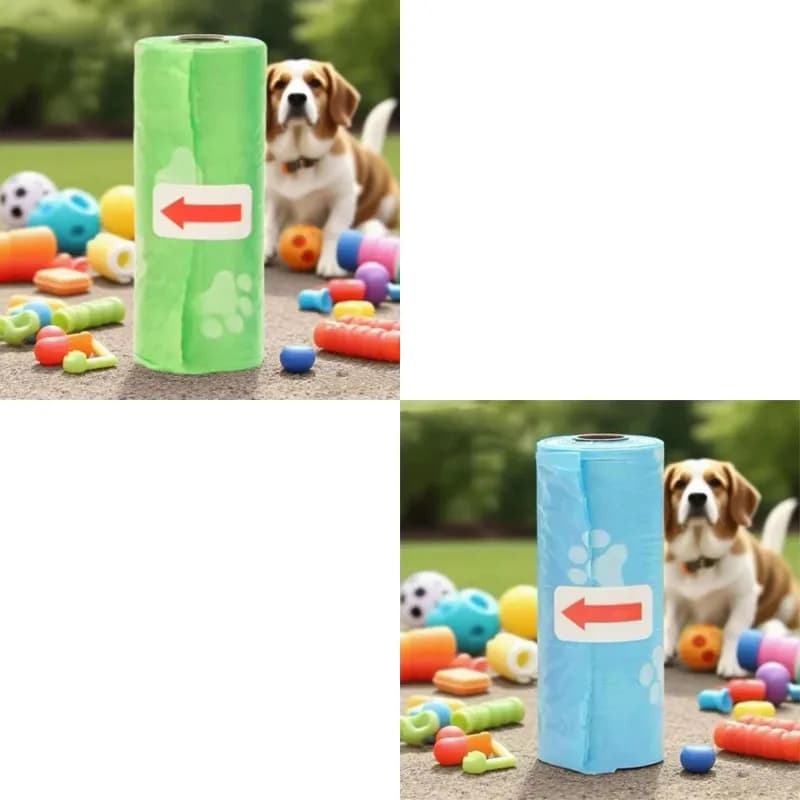 Dog Poop Bags Biodegradable Pet Garbage Bag Cat Doggie Outdoor Home Clean Refill Garbage Poop Bag Pet Supplies