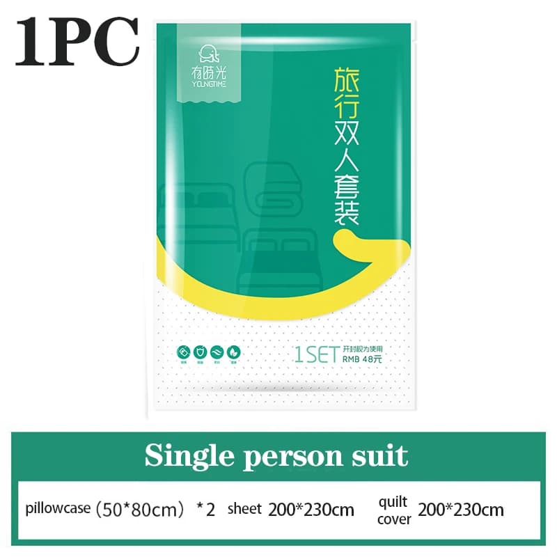 Disposable Non-Woven Travel Bed Sheets