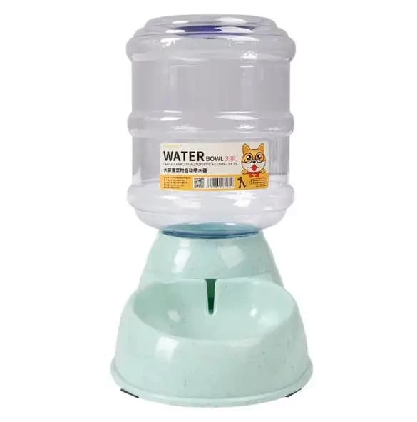 Automatic Pet Feeder Water Bottle Bowl Combo