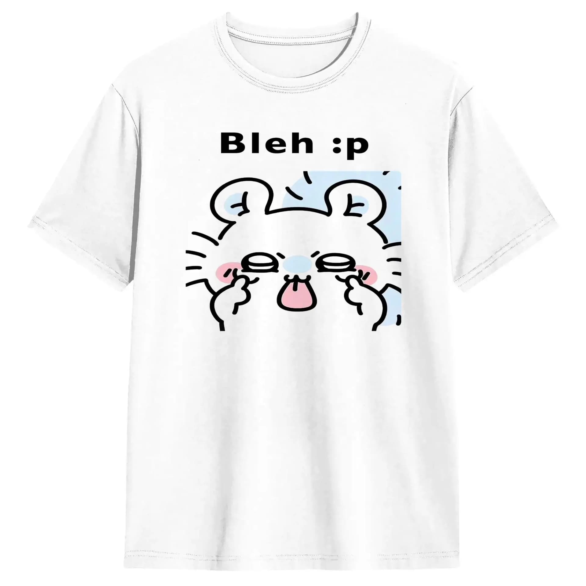 Cotton T-Shirt Y2K Casual Summer Tee