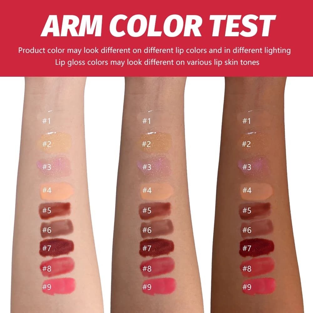 Plumping Lip Gloss Non-Sticky Boosted Mirror Shine And Volume Lip Skin Smooths Hydrating Moisturizing Lip Gloss Cosmetics