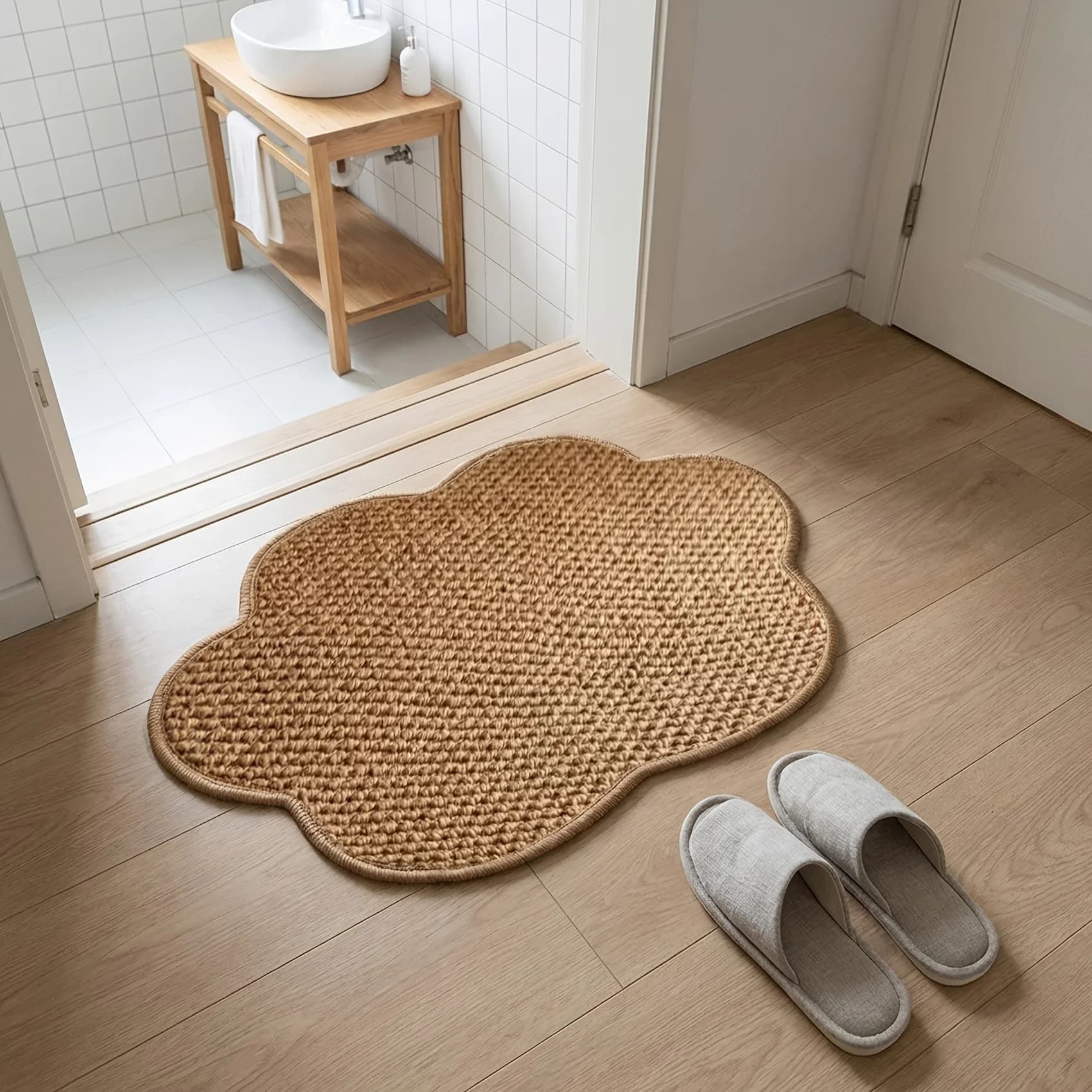 Cloud-Shaped Doormat